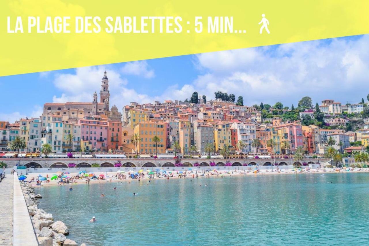 Cosy Malte Apartment Menton Exterior photo